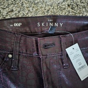 Pants. Petite skinny-mid rise.